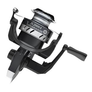 钓鱼纺车轮全金属线杯路亚鱼线轮高速比海竿杆海钓阀钓远投渔轮