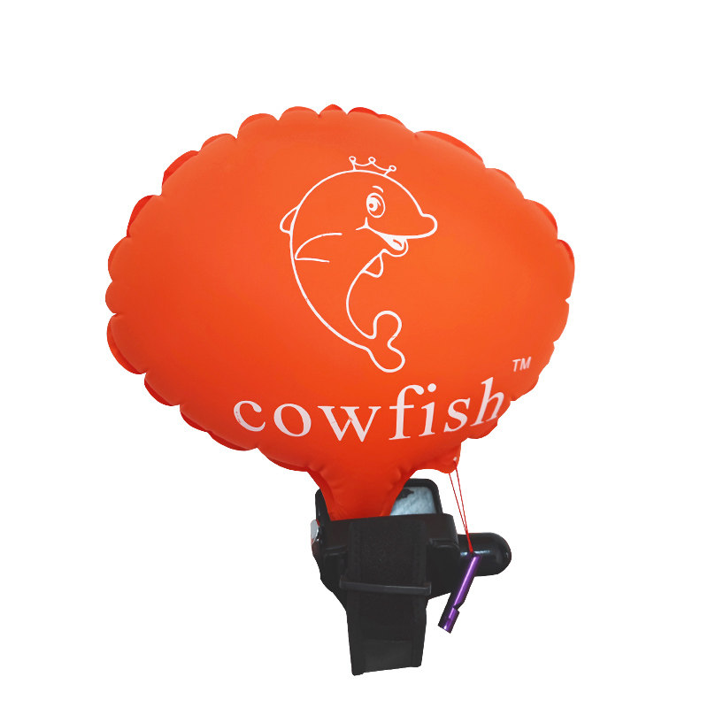 cowfish充气气囊棒游泳防溺水