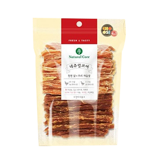 韩国Natural Core狗狗肉干零食鸡鸭鸡软骨成犬幼犬奖励训练狗零食