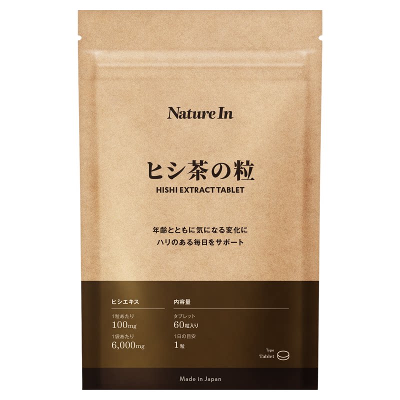 NatureIn菱角果皮萃取片60粒