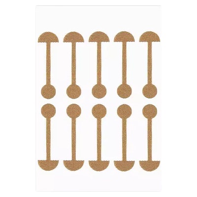 缩鼻翼贴鼻翼矫正贴鼻孔矫正小哑铃鼻翼贴弹力防鼻翼挛缩鼻翼宽鼻