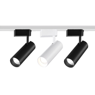 雷士照明LED射灯COB轨道灯客厅餐厅家装商用服装店展厅明装导轨灯