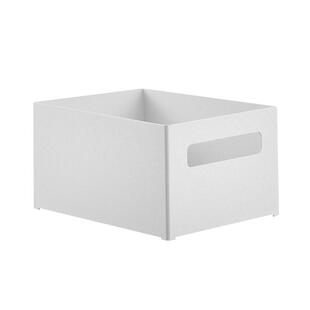 收纳盒家用直角可叠放杂物筐整理盒桌面放零食化妆品面膜储物盒子