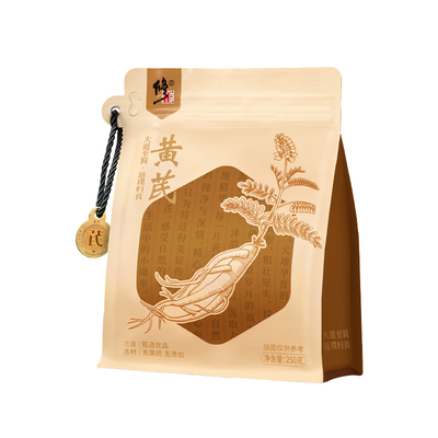百年修正甘肃黄芪片正品袋装250g