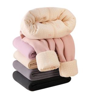 【棉羊毛】儿童保暖裤女童加绒加厚棉裤秋冬男童校服神器棉服新款