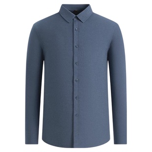 [磨毛]杉杉男装长袖衬衫男士2025秋季新款商务休闲高级衬衣男款