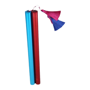 扬琴竹筒 琴竹键子金属筒子盒子耐摔琴竹收纳盒演出便携杨琴配件