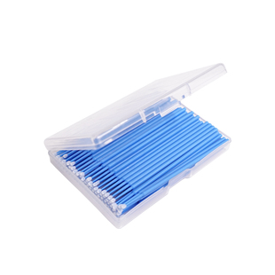 纳米化妆棉棒细头眉毛眼线遮瑕修改神器小尖头超细卸妆改妆清洁刷