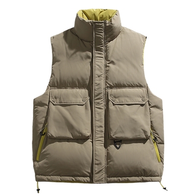 三防保暖工装鸭绒羽绒马甲