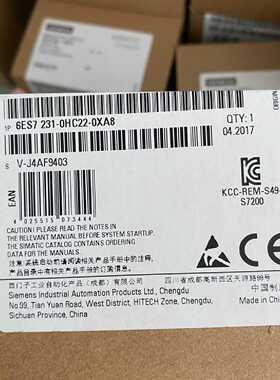 【询价】6ES72310HC220XA8EM231模块6ES7适用