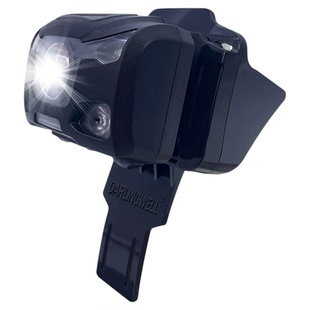 嵌入式头灯搭安全帽工地施工智能感应工作灯充电长续航可上下调节