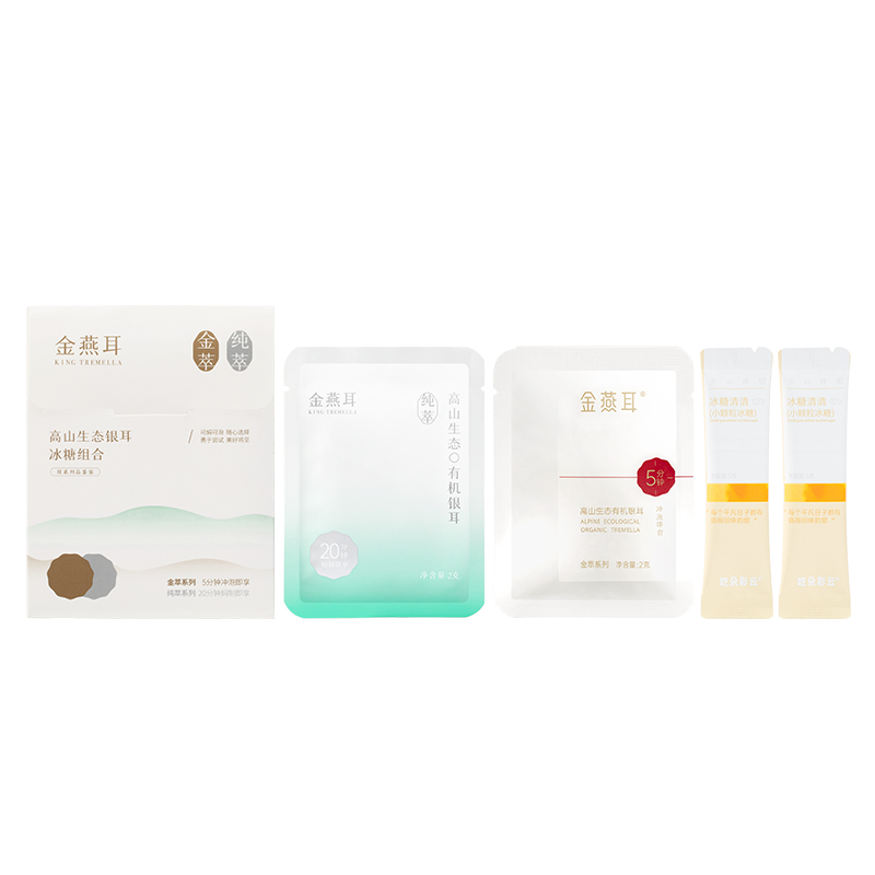 金燕耳干貨銀耳品鑒裝4g