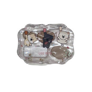 汪偶限定眼影盘高光修容一体盘珠光粉状土豆泥哑光平价日常眼妆