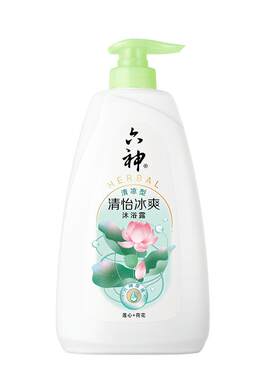 六神清怡冰爽荷香沐浴露750g
