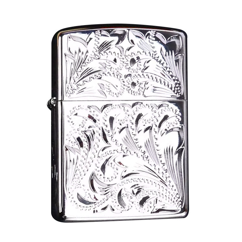 zippo打火机雕刻铜质附表面工艺