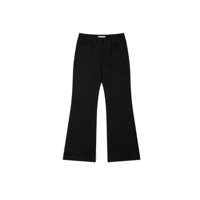 LOW CLASSIC设计师品牌LOOKNOW秋新款黑色百搭长裤