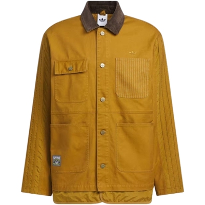 滔搏adidas阿迪达斯三叶草男子宽松运动健身夹克外套KS5952