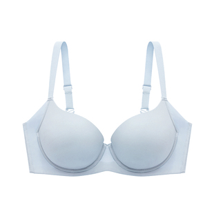 怡倩【舒适度2.0】无痕内衣女大胸显小薄款隐形聚拢收副乳文胸