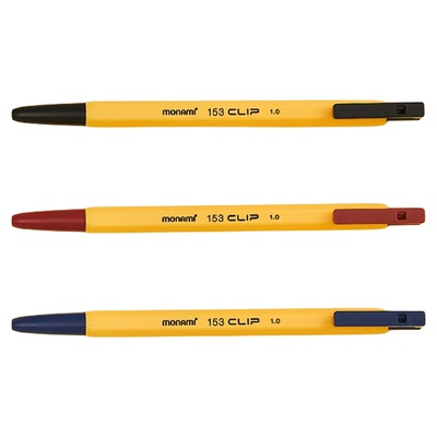 慕那美圆珠笔顺滑好写刷题