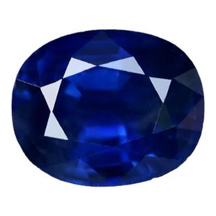 LB1-1蓝宝石天然无烧皇家蓝矢车菊18K金镶嵌戒指吊坠斯里兰卡现货