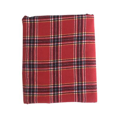 新年桌布红色格子背景布