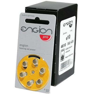 德国进口engion助听器电池e10