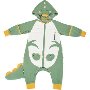 儿童恒温睡袋宝宝秋冬款分腿睡衣加厚四季通用中大童防踢被神器