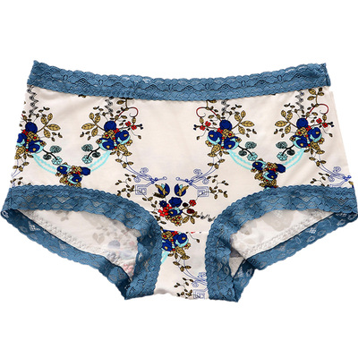 Deanfun/蝶安芬内裤女莫代尔青年