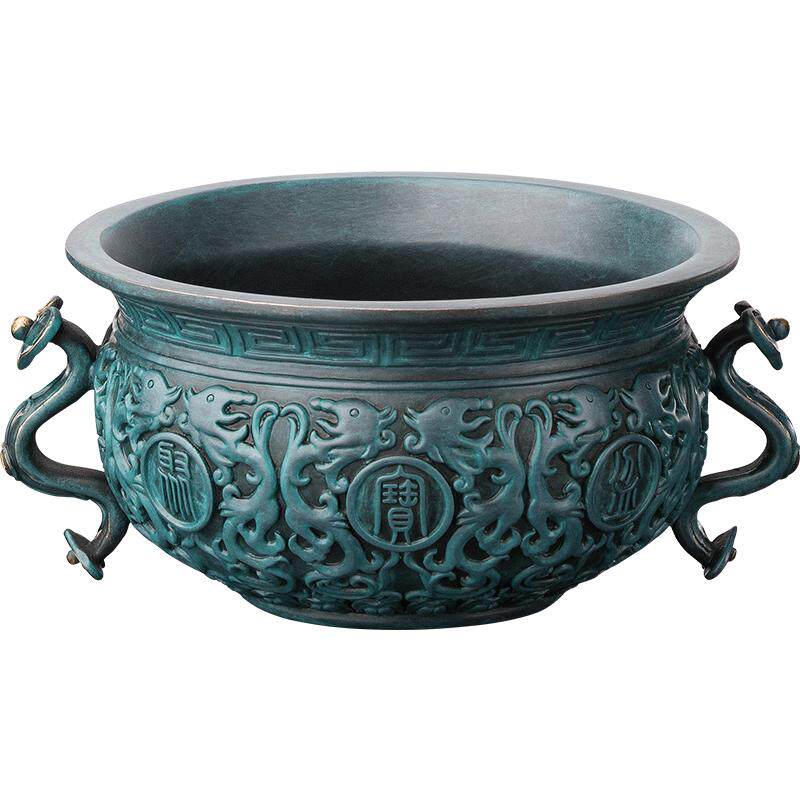 铜师傅《聚宝盆(中号)》摆件