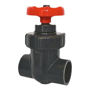 闸阀pvc消音阀微调阀门鱼缸静音流量调节降噪鱼缸底滤下水管消音