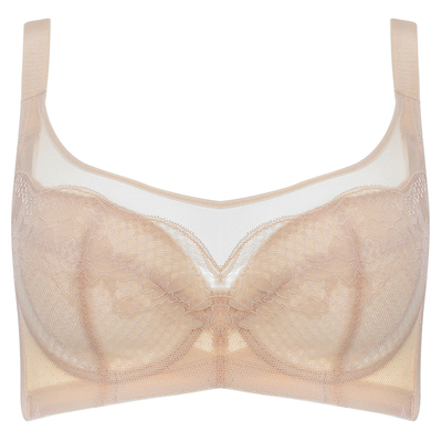 [大胸显小全罩c杯]薄d胖MM内衣