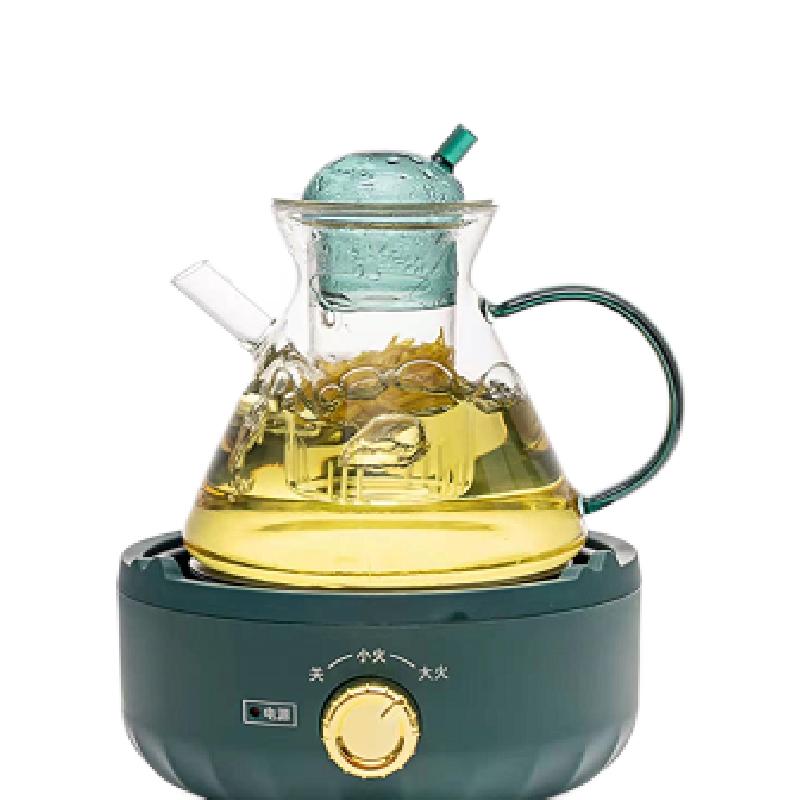 泡茶水壶带把手家用玻璃杯