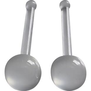 天然玉石一体耳钉防过敏养耳棒冰种耳棍原创订制精致新款人气耳饰