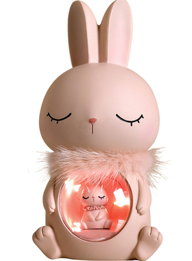 电视柜可爱风兔子生日礼品小摆设