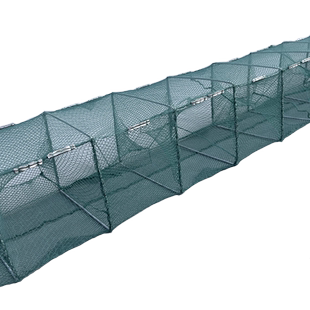 虾笼龙虾地网笼渔网捕鱼网折叠鱼笼捕虾网黄鳝笼只进不出捕鱼神器