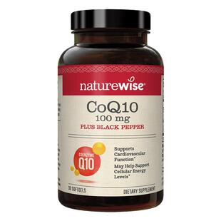 【CPS】Naturewise辅酶Q10保护心脏备孕coq10美国原装进口软胶囊