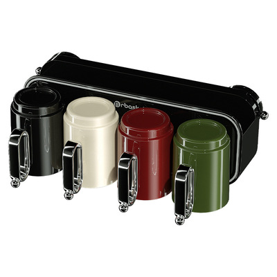 吸盘牙刷漱口杯置物架壁挂式免打孔一家四口刷牙杯架子牙膏牙刷