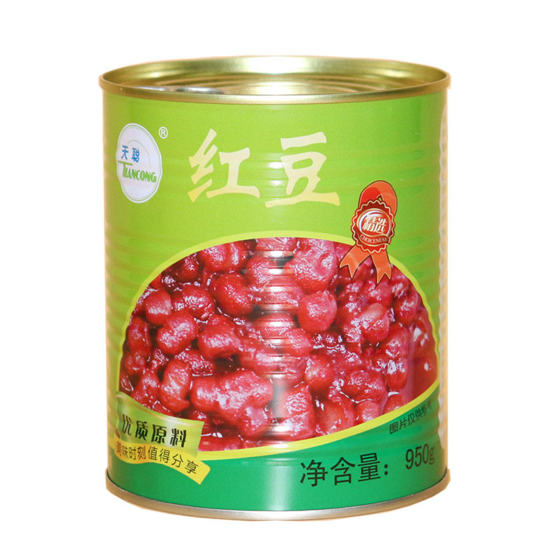 天聪红豆罐头燕麦芋泥绿豆木薯