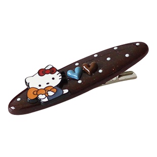 川野法式爱心小猫字母发夹女新款甜美可爱侧边碎发小夹子头饰发饰