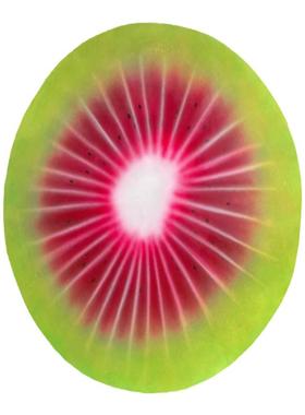 果园迎宾大玻璃钢红心猕猴桃雕塑造型景观仿真奇异果主题意观小品