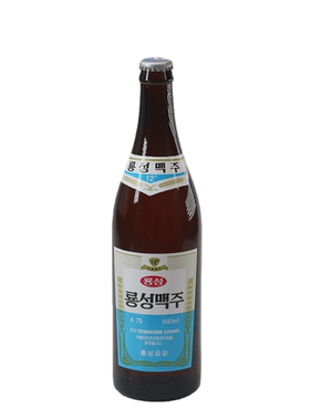 龙城啤酒朝鲜黄啤特产原装进口