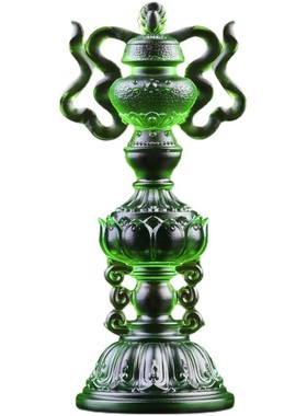 琉璃八吉祥摆件吉祥八宝