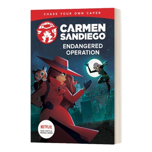 英文原版 Endangered Operation Graphic Novel 神偷卡门4 电影漫画故事图画书 Netflex剧 英文版 进口英语原版书籍儿童全英语书