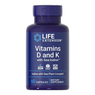 沿寿LIFE维生素D3K2中老补钙入骨