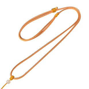 手工编织高端佛公玉石链子玉佩玉佛挂坠专用绳子女士男玉牌项链绳