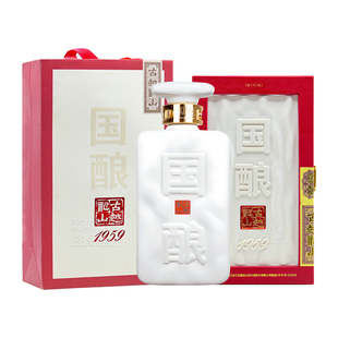 古越龙山绍兴黄酒 国酿1959白玉40年花雕酒糯米酒 四十年陈酿黄酒