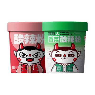 食族人酸辣粉经典口味酥脆花生