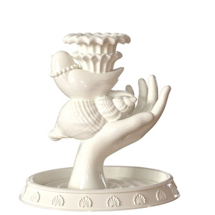 「新品」alfafa香薰蜡烛陶瓷烛台家用小众礼物生日礼物礼盒