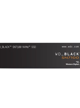 WD/西部数据SN5000/5100/7100/8100 1TB/2T/4TB电脑M2固态硬盘SSD