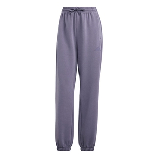 阿迪达斯女装2026春季新款束脚宽松运动裤挺阔有型健身裤JX3137